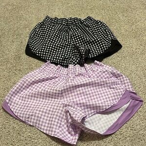 2 Athletic works women’s small running shorts